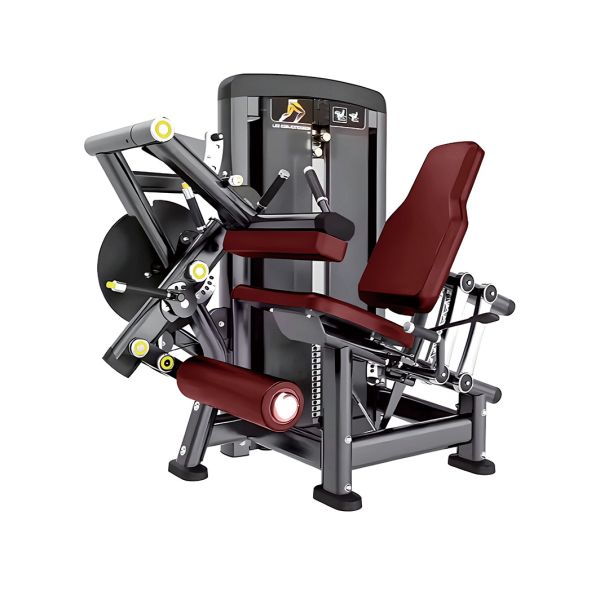 Lunge Seated Leg Extension Curl Machine U+L1314 Contoured Responsive Stable