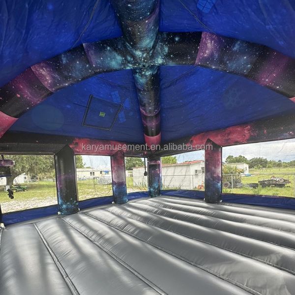 Blower Pretty Good Kids Party Astronaut Castle Spaceship Inflatable Bounce House