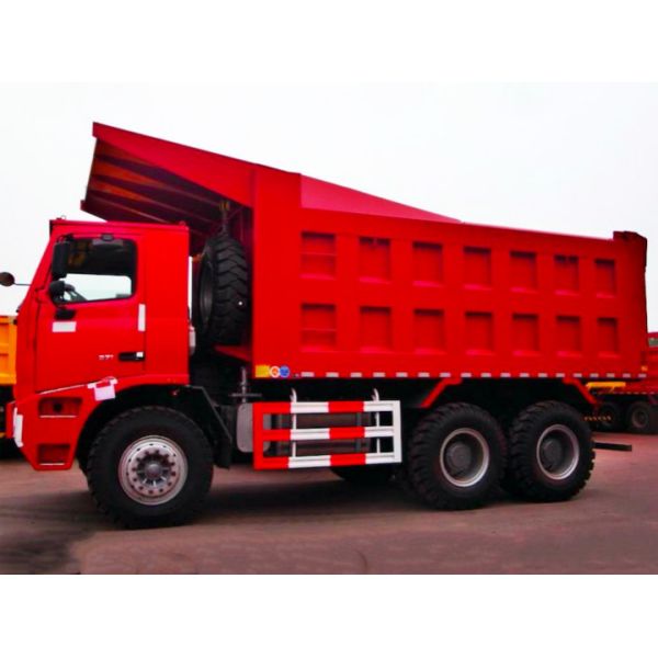 6x4 Driving Mining Dump Truck , Heavy Duty 6x4 Tipper Truck 371hp / 420hp Engine Power