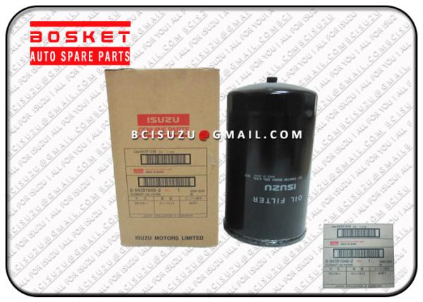 Elemento de filtro japonês do óleo 8-94391049-1 das peças de automóvel 8943910491 para ISUZU FVR34 6HK1