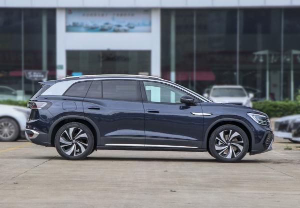 VW Electric Supercar SUV Vehicle High Speed Long Nedc Range 7 Seats Openable Sunroof ID 6 crozz New Energy Vehicles Used car