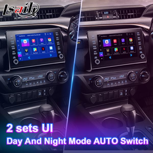 Lsailt Android Navigation Multimedia Video Interface for 2019-Present Toyota Hilux