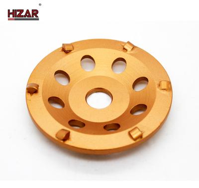 4'' 100mm 22.23mm Hole Diamond Grinding Cup Wheels No36 Grit Porcelain Tile Grinding Disc
