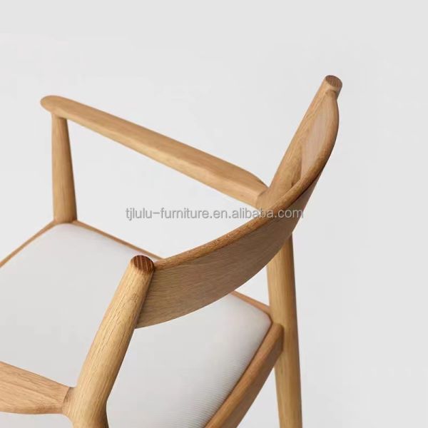 Restaurant bois salle à manger fauteuil à bras milieu du siècle design moderne bois massif emballage de courrier Y