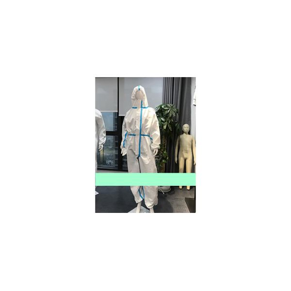 Anti Virus Hooded Disposable Protective Coveralls