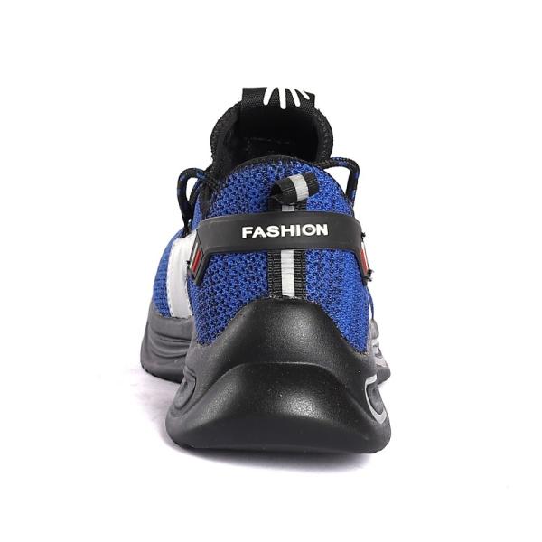 Fly Knit Fabric Safety Shoes with Outsole Material EVA Safety Toe Material Metal Fly Knit Safety Shoes