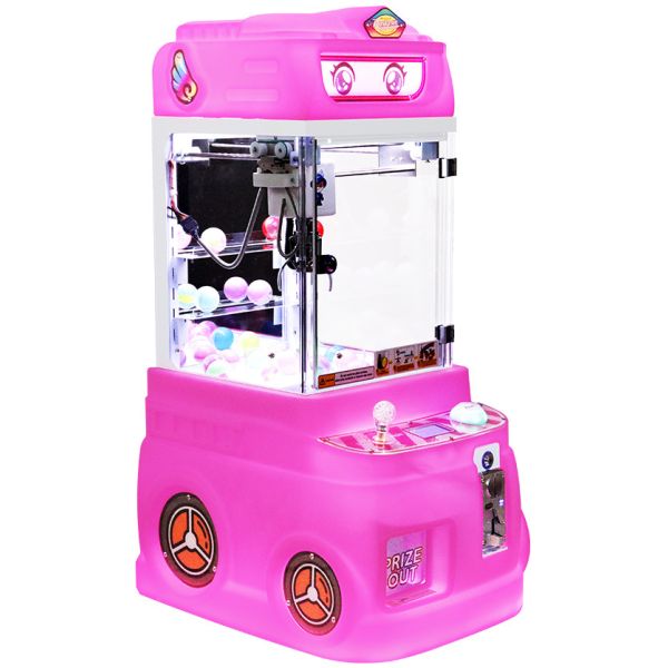 Mini Commercial Coin Operated Toy Claw Machine Small Doll Multiple Color