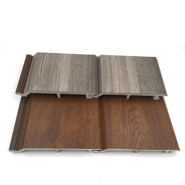 Outdoor Wall Plate PVC/WPC Wood Plastic Composite Decorative Exterior Wall Siding