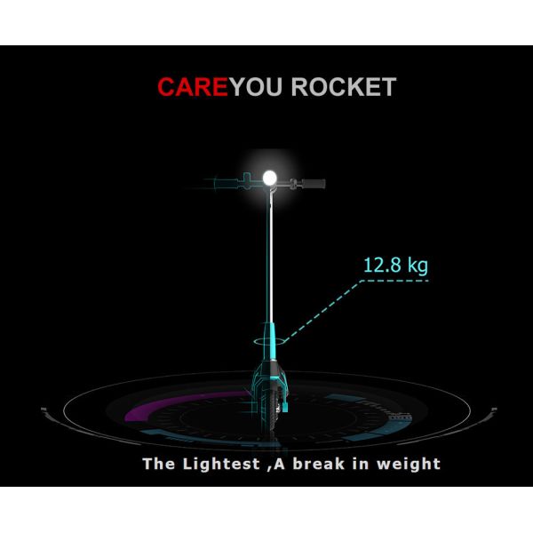 8 Inch Foldable Mini Electric Scooter , Small Fold Up Electric Scooter 24V 350W