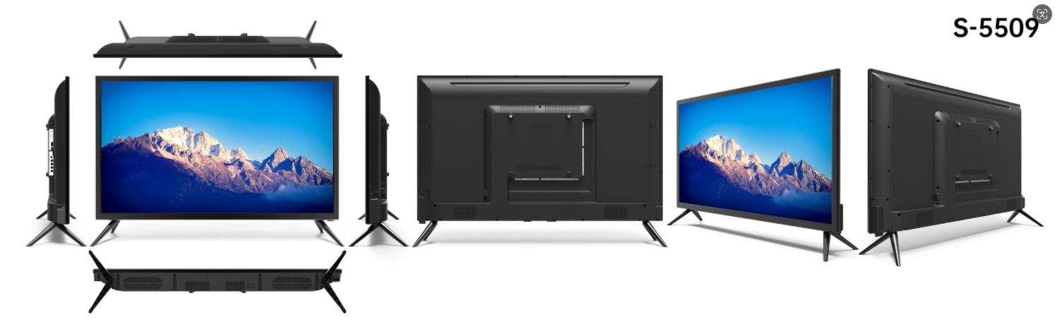 Smart Update Frame Style TV 55 Inch Customized Colourful Home LED TV