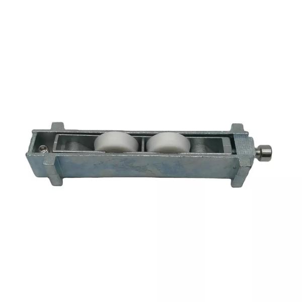 South America Hot sales Heavy Duty Needle Bearing Double Nylon Pulley Wheel Zinc Alloy Housing Sliding Window Rollers