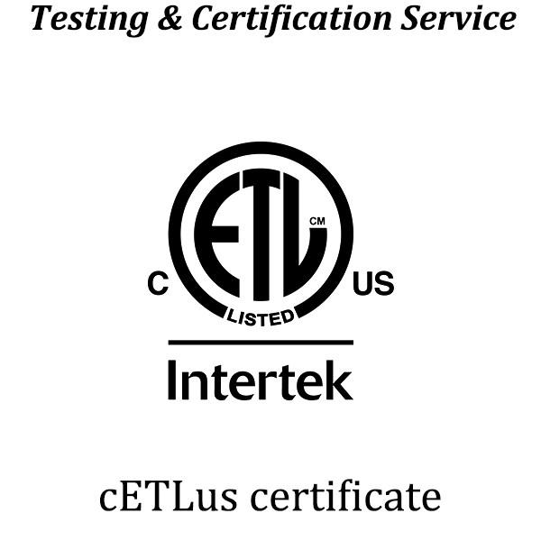 American MET Testing & Certification;The MET certification mark is applicable to the US and Canadian markets