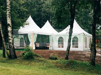 PVC Pagoda Wedding Party Tent Different Size Available High Reinforce Aluminum