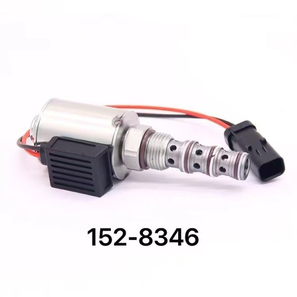 Standard Size 24V Solenoid Valve Metal 152-8346 For C-aterpillar  311C 314C 315C