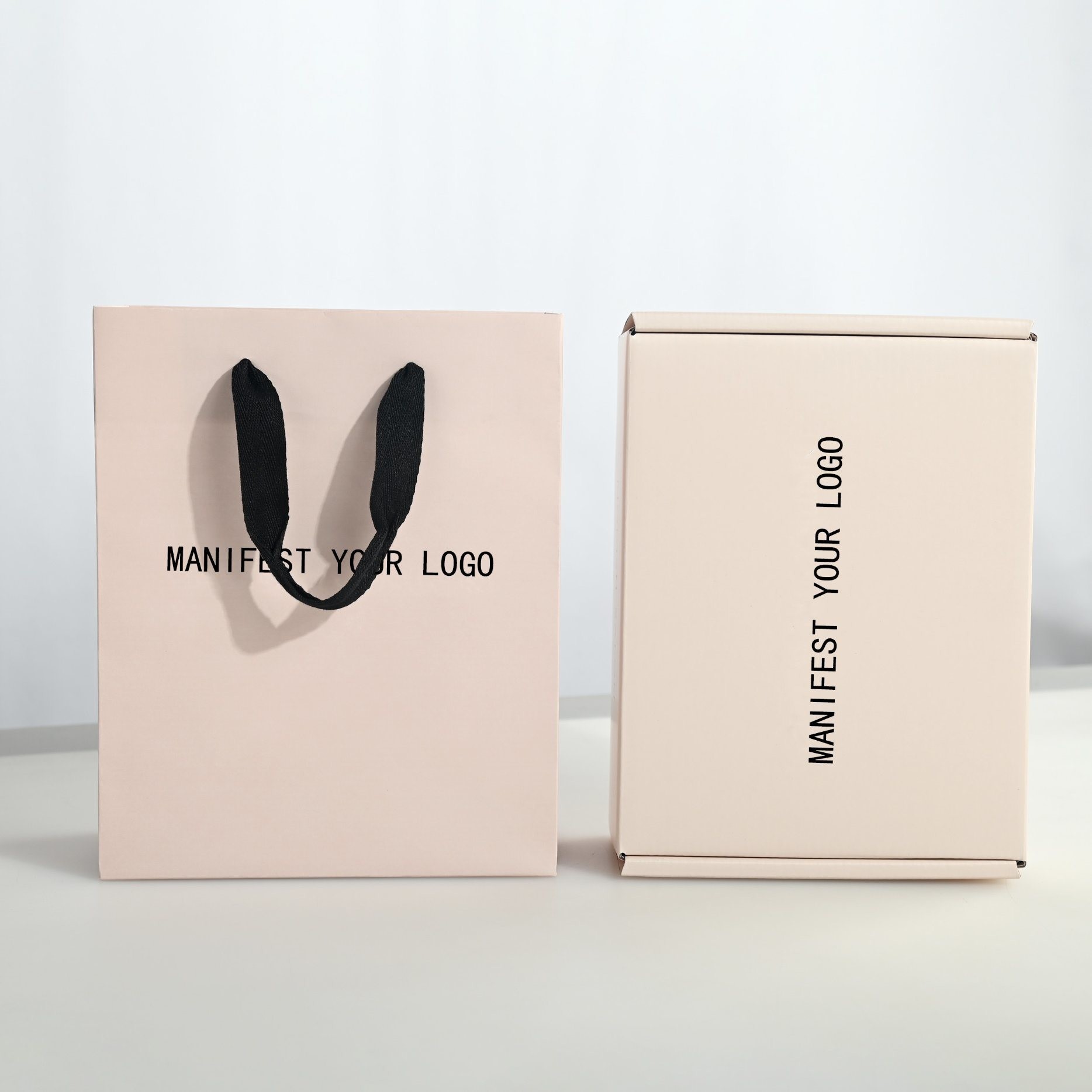 20cm*5cm*25cm Customized Logo Folding Paper Box for Gift Storage Lids Not Included
