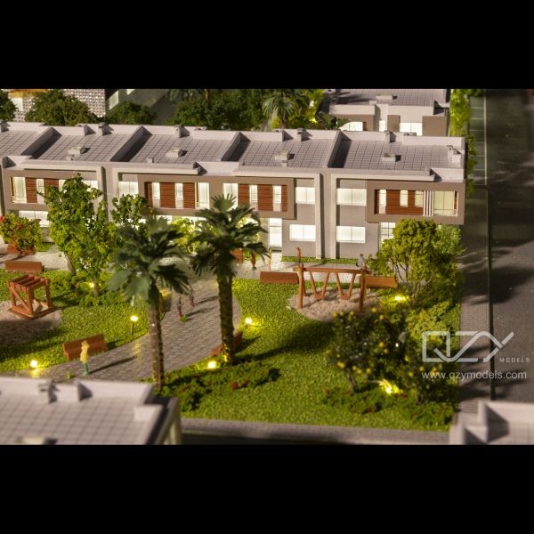 Модель виллы - Марокко LESS TOURS BALZAC SA - 1:250 Ocean Villas-Residencial