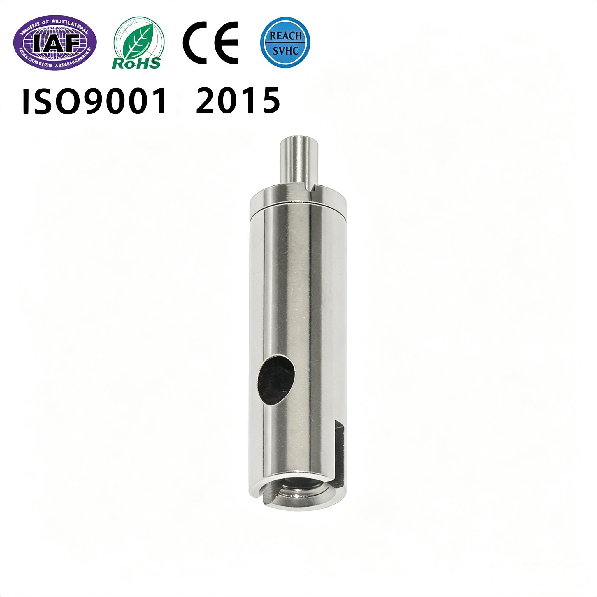 Push to Adjust Locking Bottom Slot Split Wire Cable Gripper for 1.0-2.0mm Wire Rope Suspension Hardware