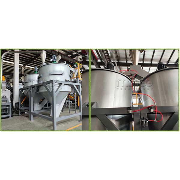 Ligne de lavage de bouteilles d'eau en PET, concasseur, déchiqueteur, machine de recyclage