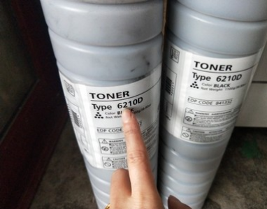 Чернота тонера патрона тонера 6210D тонера MP7500 первоначально Ricoh