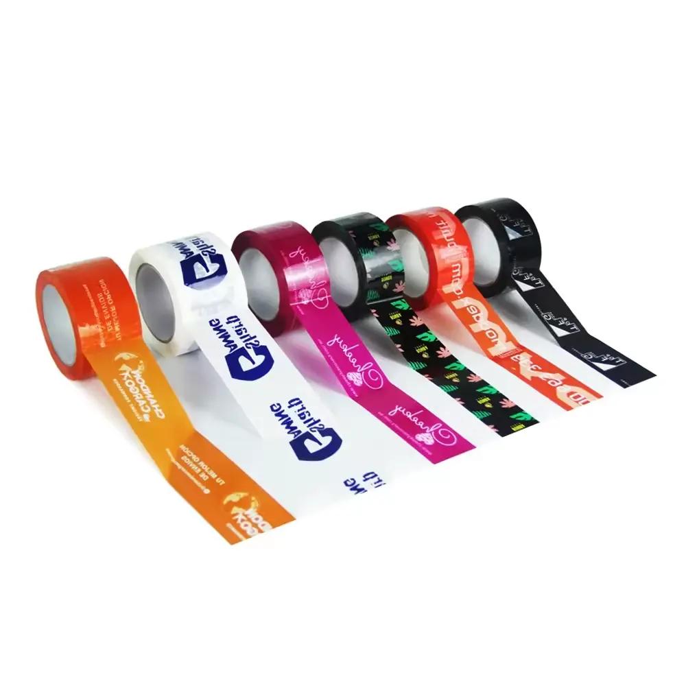 Printed Packing Tape Bopp Transparent Adhesive Film Custom Packing Tape With Logo