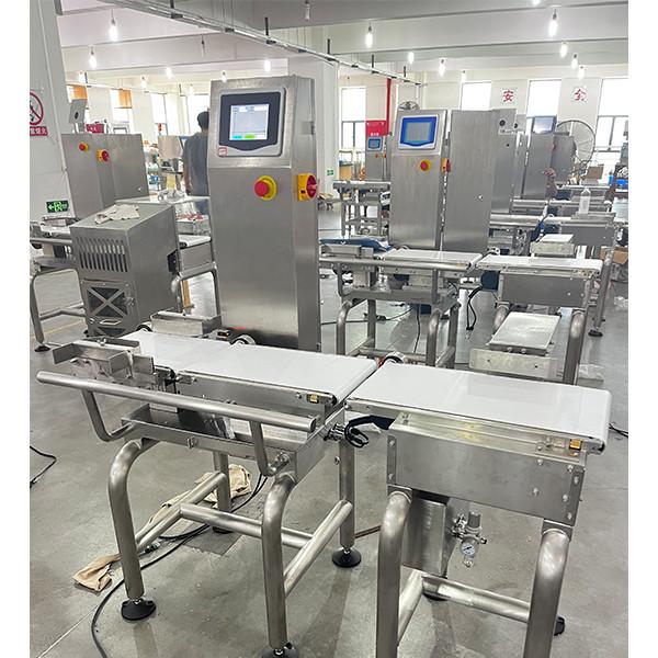 304 Stainless Steel Check Weigher Machine 60-150pack/Min