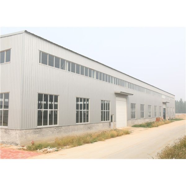 Pre engineered steel buildings metal large span logistics steel warehouse with office