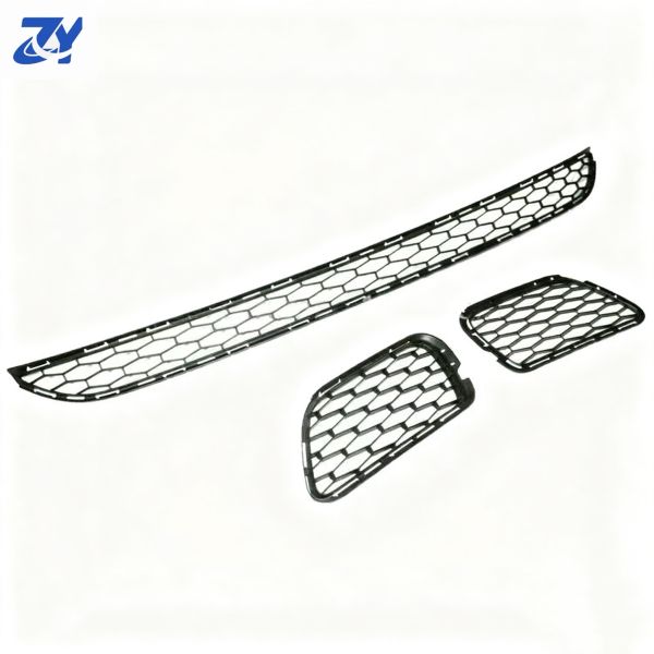 For Maserati Ghibli Bumper Grille Lower Middle Grille Model 14-17 Part OE 670010765 New Plastic Condition