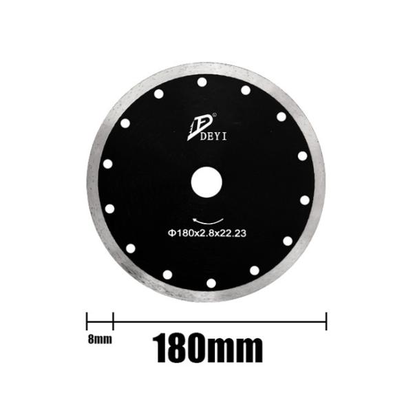 2.0mm Marble Cutting Diamond Saw Blades Sintered Hot Press
