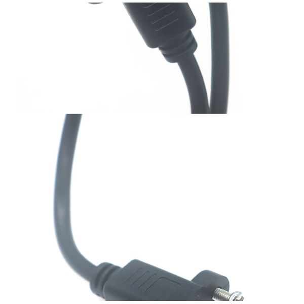 30cm 50cm Panel de tornillo montado de hombre a mujer USB Tipo C 3.1 cable de extensión