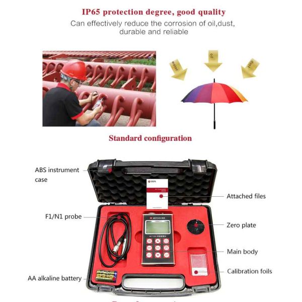 Large Capacity Battery Coating Thickness Tester With Low Range Resolution MCT200