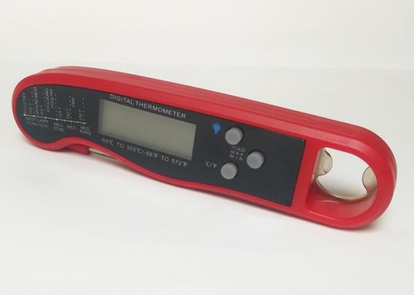 Waterproof Instant Read Meat BBQ Meat Thermometer Built In Bottle Opener