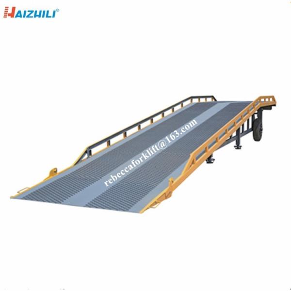 Movable Container Yard Ramp 6 Ton Capacity Blue Red Green Yellow Appearance