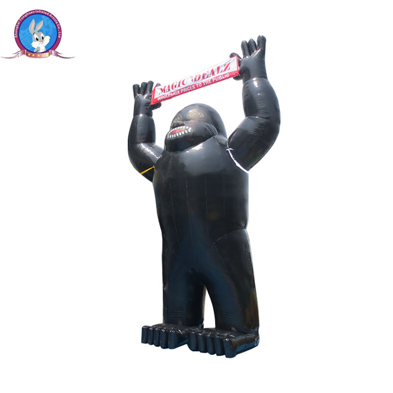 Custom Design Outdoor PVC Advertising Balloon King Kong Gorilla Inflatable Chimpanzee