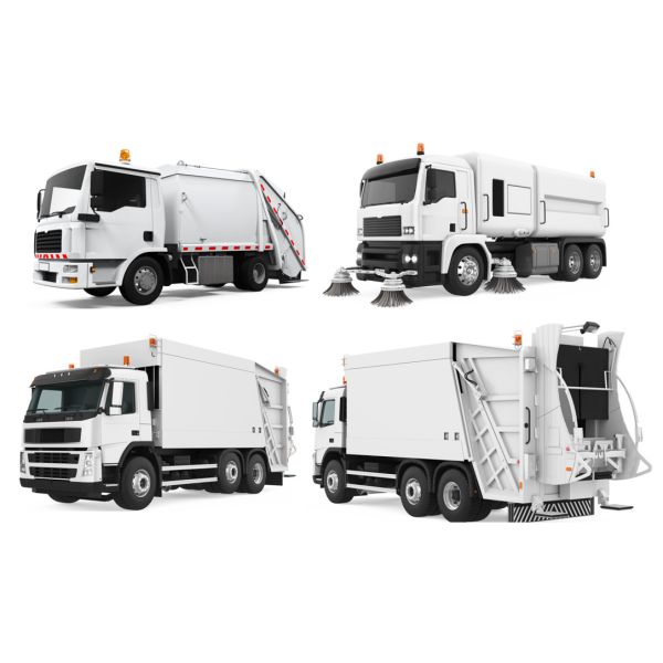 120.96kW Lithium Electric Sweeper Truck Battery , Heavy Duty Truck Battery Replacement