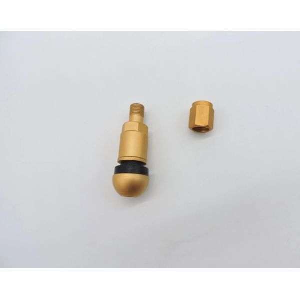 Aluminium Alloy Car Tyre Valve Tubeless , Colorful Tpms Tire Valve MS525