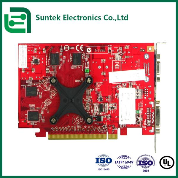High-Speed PCB Gold Finger Board 8L with ENIG Finish