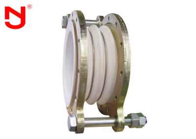 Junções de expansão de borracha de PTFE, junção de expansão da tubulação com os conectores curvados do metal