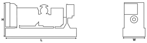 Генератор 60 Hz Perkins, 1306-E87TA300, 200 kW, ход 4