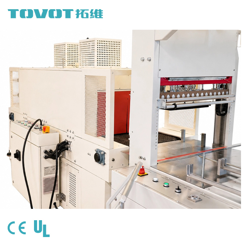 0–5 Packs/Min Industrial Heat Shrink Wrap Machine For Flooring / Panel Packaging