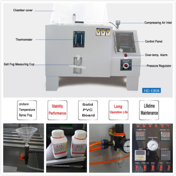 Salt Spray Environmental Test Chambers Equipment Corrosion Resistance