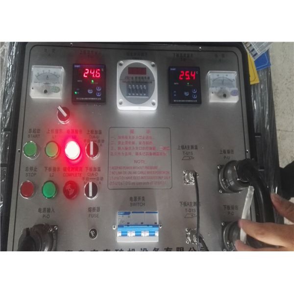 Prensa de vulcanización versátil de la banda transportadora/máquina de vulcanización caliente durable