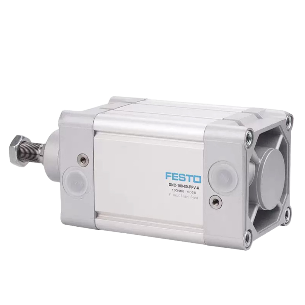 Freely Adjustable Mounting Angle DNC Series Standard Cylinder DNC32-250-PPV-A 163313 Constant Output Force For Long Stroke Automated Transfer Workflow