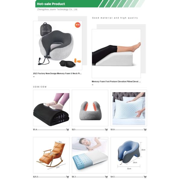 Removable and Washable Blue Gel Memory Foam King Size Pillow for a Good Night's Sleep