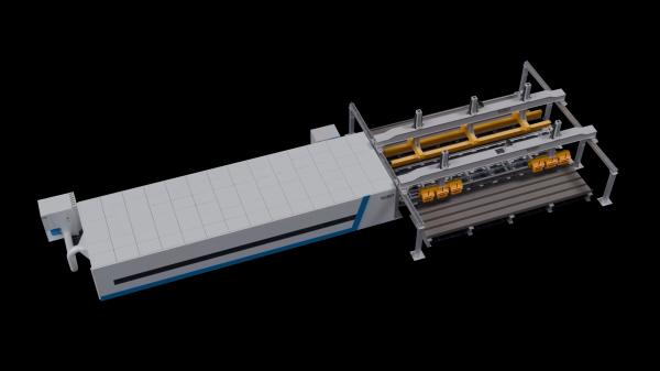 Automatic Loading & Unloading Profile Laser Cutting Machine