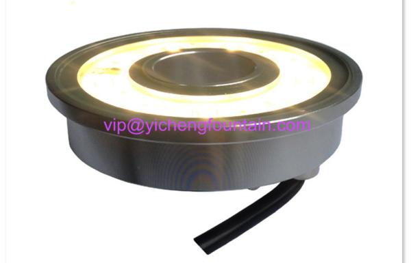 Middle Hole Type Underwater Pond Led Lights 5W RGB LED Aluminium Material