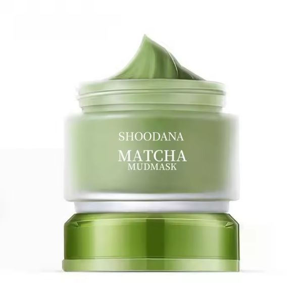 Crema para el cuidado de la piel Matcha Mud puede blanquear Composición brillante Cara Cuello Limpiar Desintoxicar la piel Resistir a la oxidación Hidratante Nutritivo