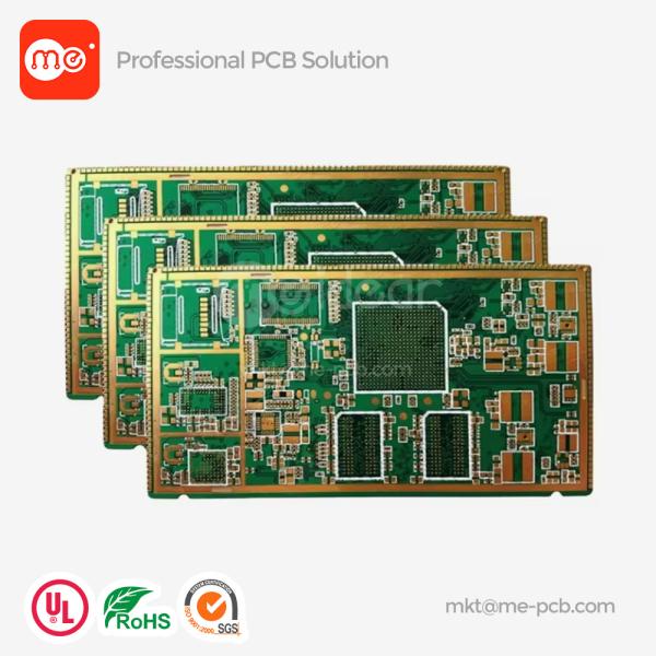 Multilayer 4L bare circuit board PCB  Printed Circuit Board Immersion gold manufacturing