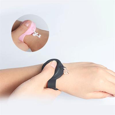 Bracelete reusável do Sanitizer da mão do silicone 10ml