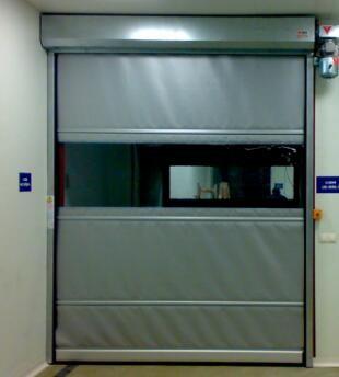 2.0mm Steel Sheet  Fast Acting Door  , Rapid Shutter Door Good Insulation Properties