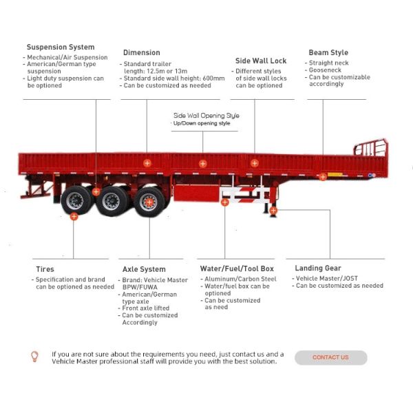 2 Axle 8 Bit Car Carrier Trailer Heavy Duty Truck Trailer Customization Semi-Trailer